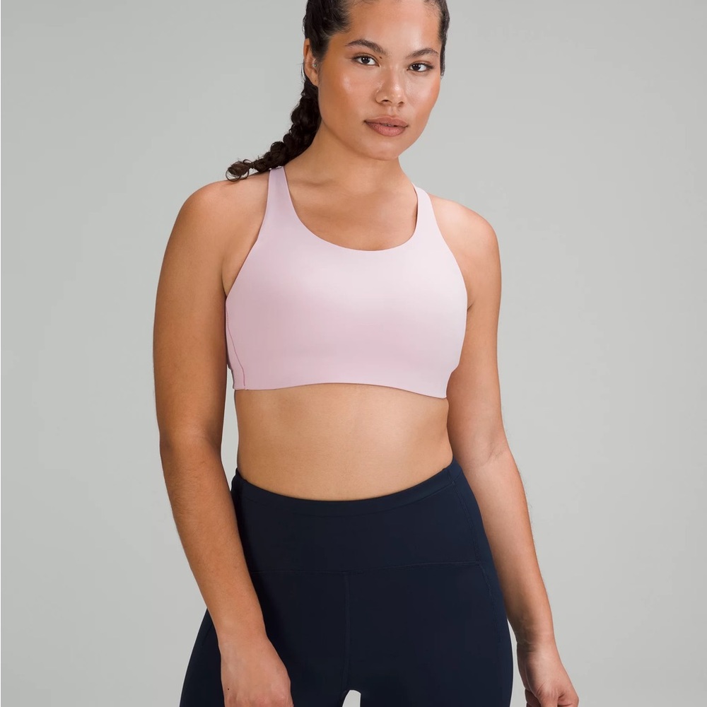 Lululemon Energy Sports Bra pink peony